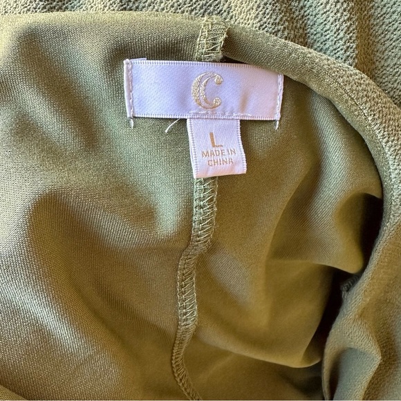 Charming Charlie Women Dress Green Size L. - Picture 5 of 7